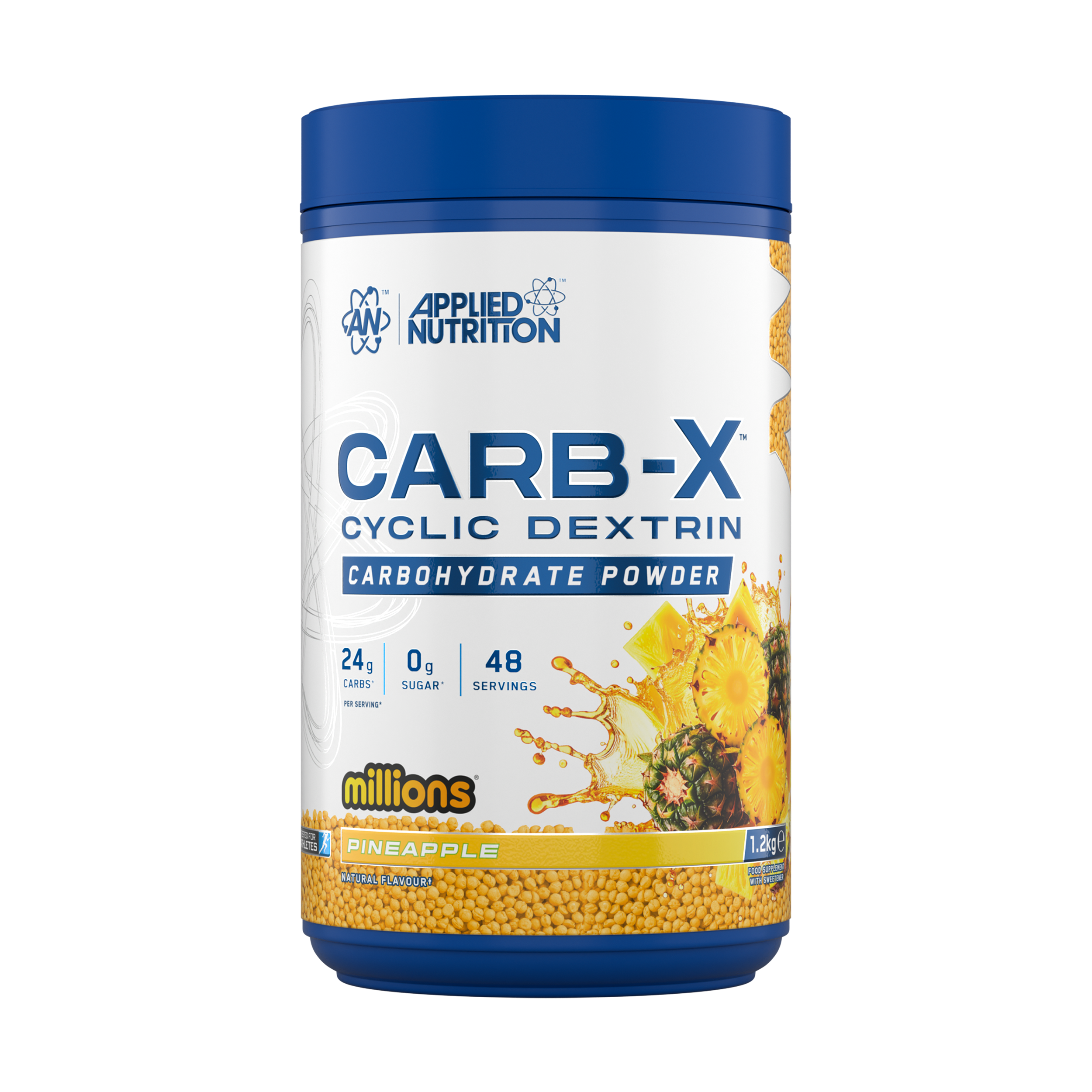 Carb-X Cyclic Dextrin 1.2 Kg Millions Pineapple