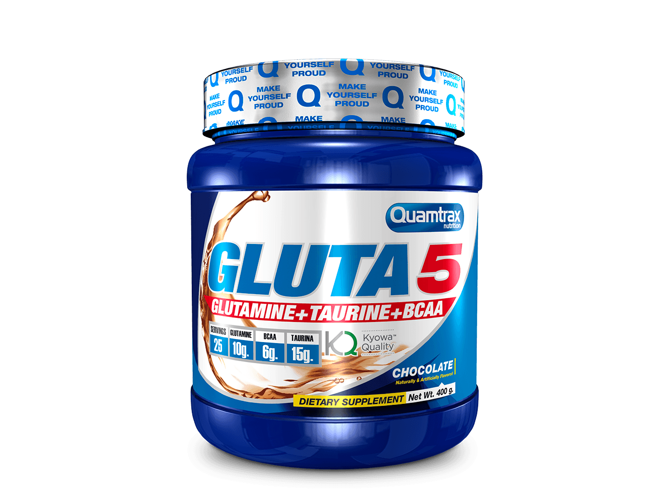 Gluta 5 400 gr. Chocolate