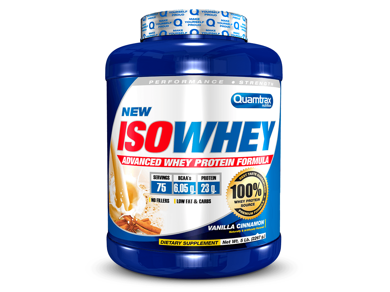 Iso Whey 5 Lb Vanil Cinnamon