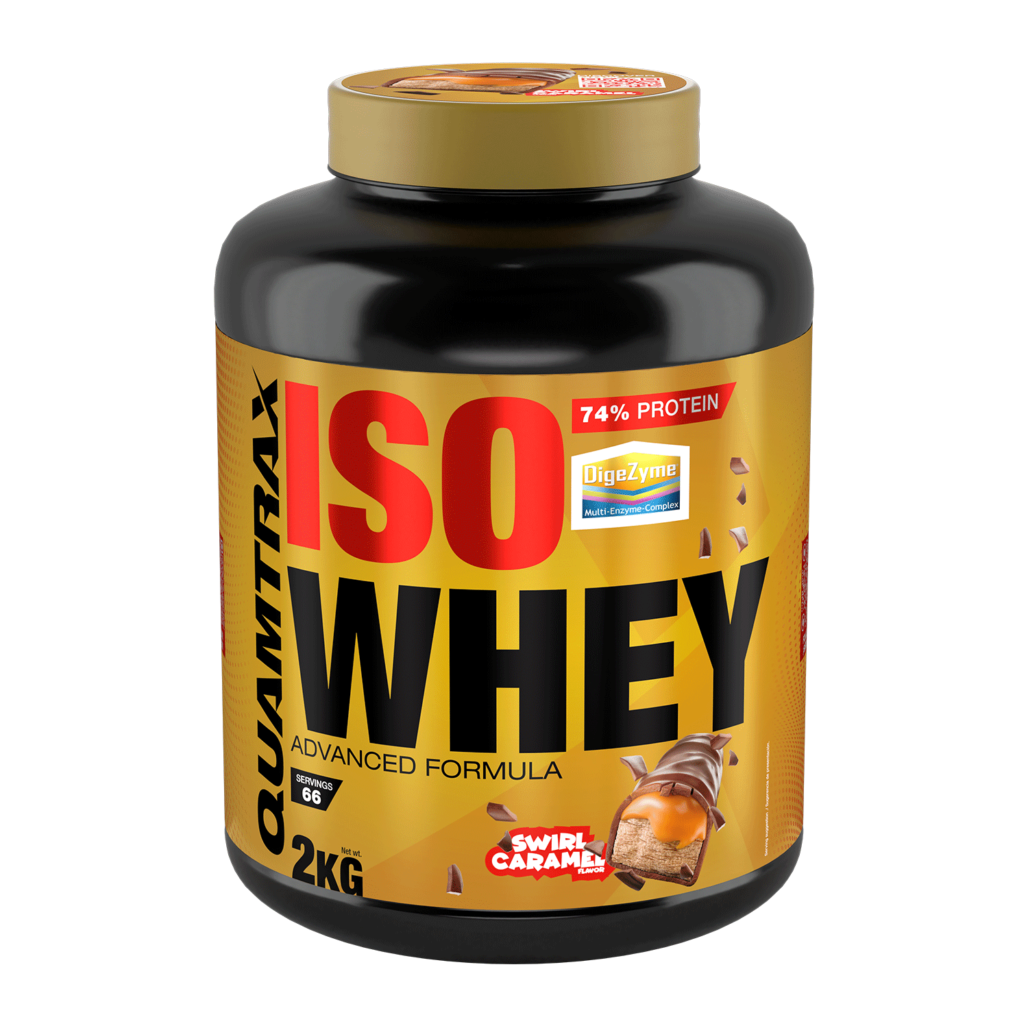 Iso Whey 2 kg. Swirl caramel