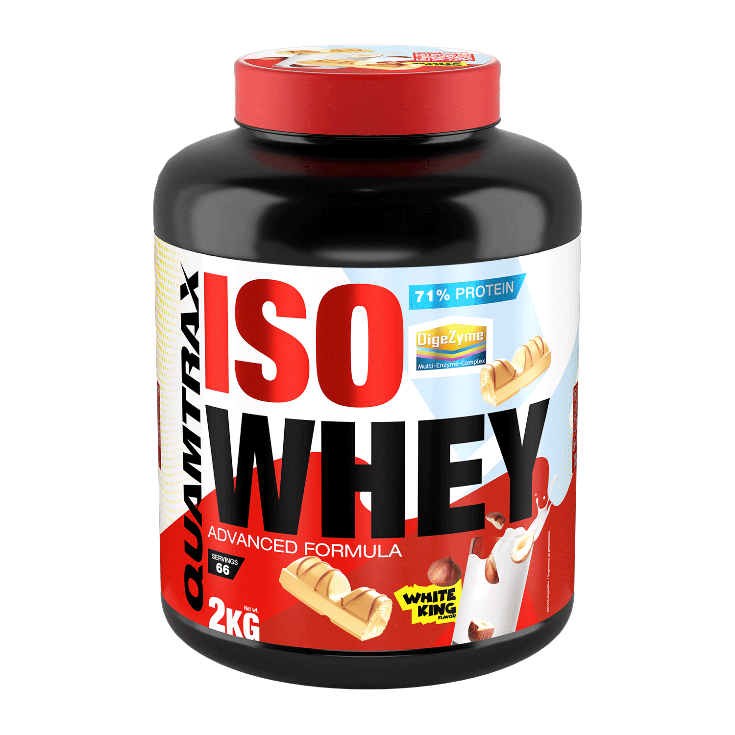 Iso Whey 2 kg. White king