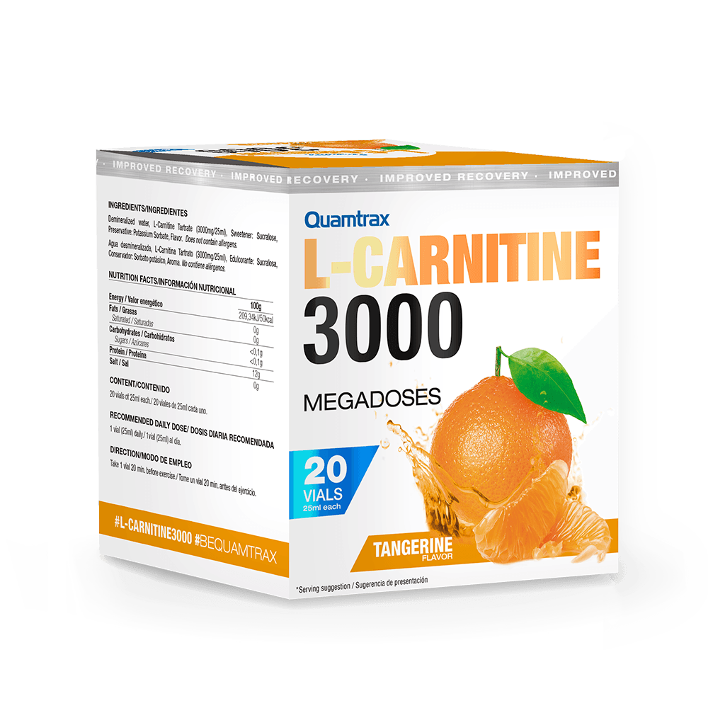 L Carnitine 3000 Tangerine 20 Vials