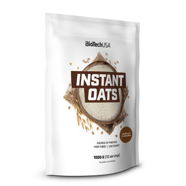 Instant Oats - 1000 g unflavoured unflavored