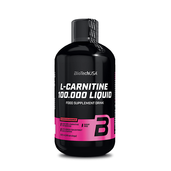L-Carnitine 100.000 - 500 ml cherry
