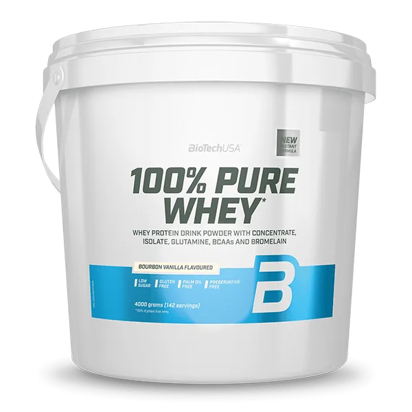 100% Pure Whey bebida de proteína powder - 4000 g avellana