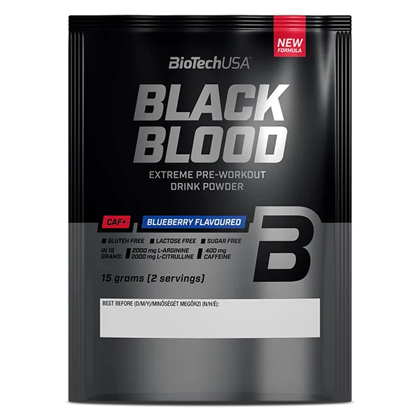 Black Blood CAF+ - 15 g blueberry