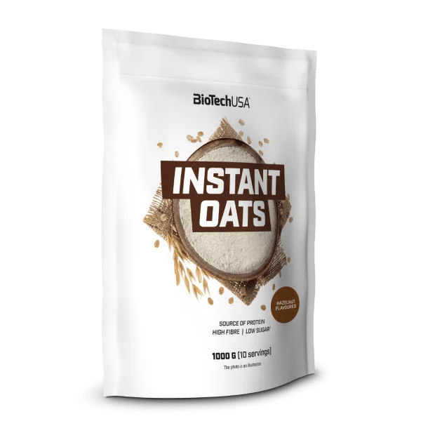 Instant Oats - 1000 g unflavoured unflavored