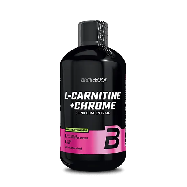 L-Carnitine + Chrome - 500 ml pear and apple