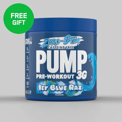 PUMP 3G 375 gr Zero Icy Blue Raspberry