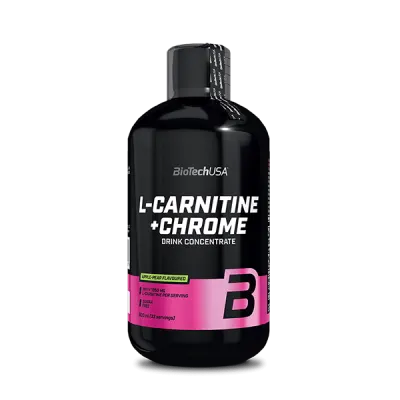 L-Carnitine + Chrome - 500 ml pear and apple